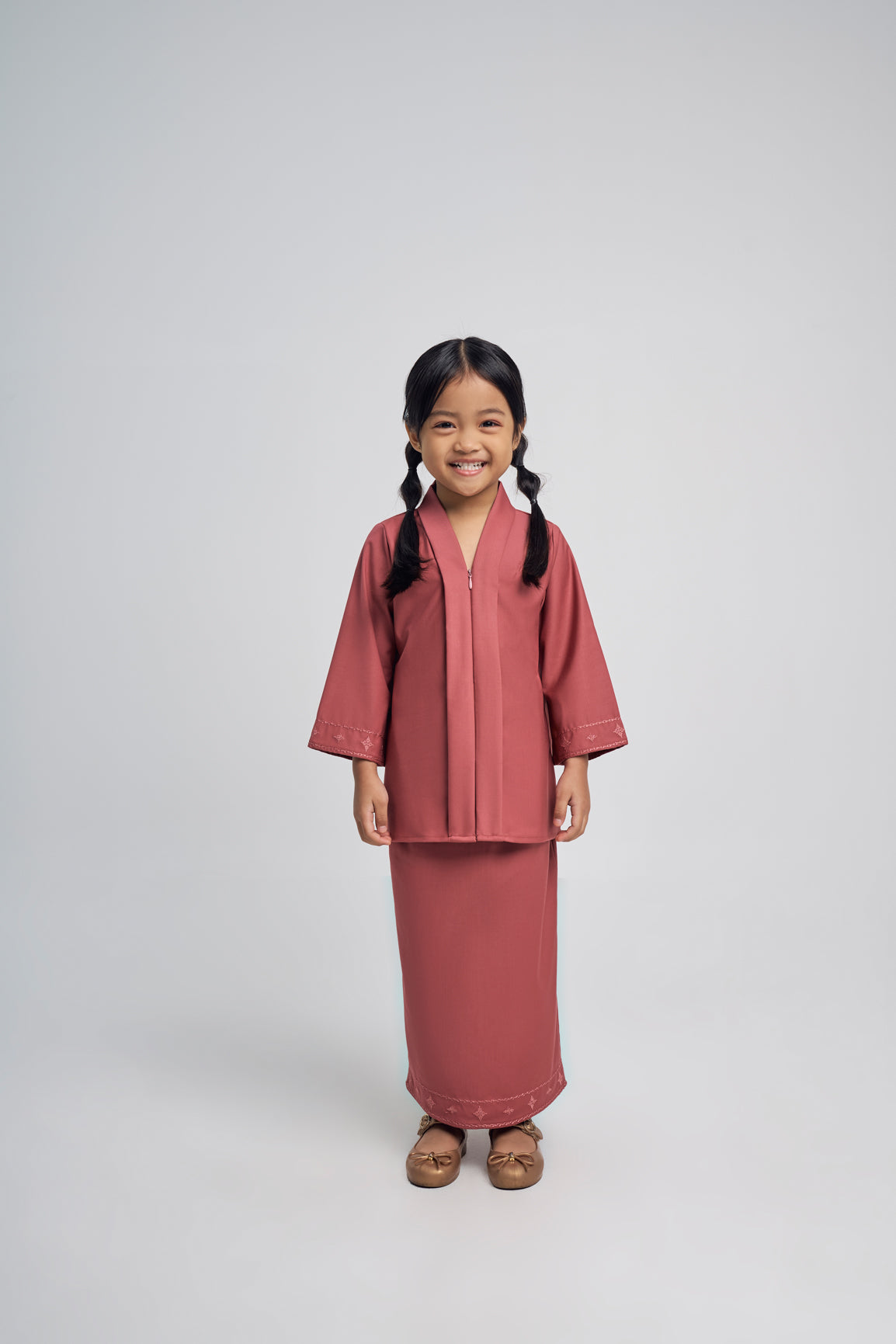 Patawali Girl Kebaya - Dark Rose
