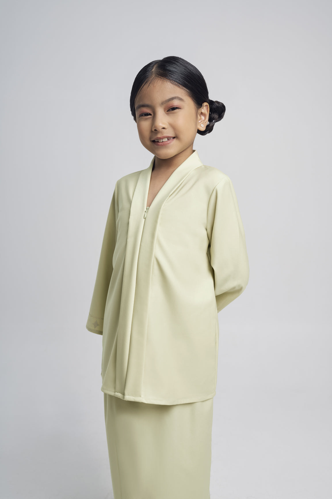 Patawali Girl Kebaya - Honeydew