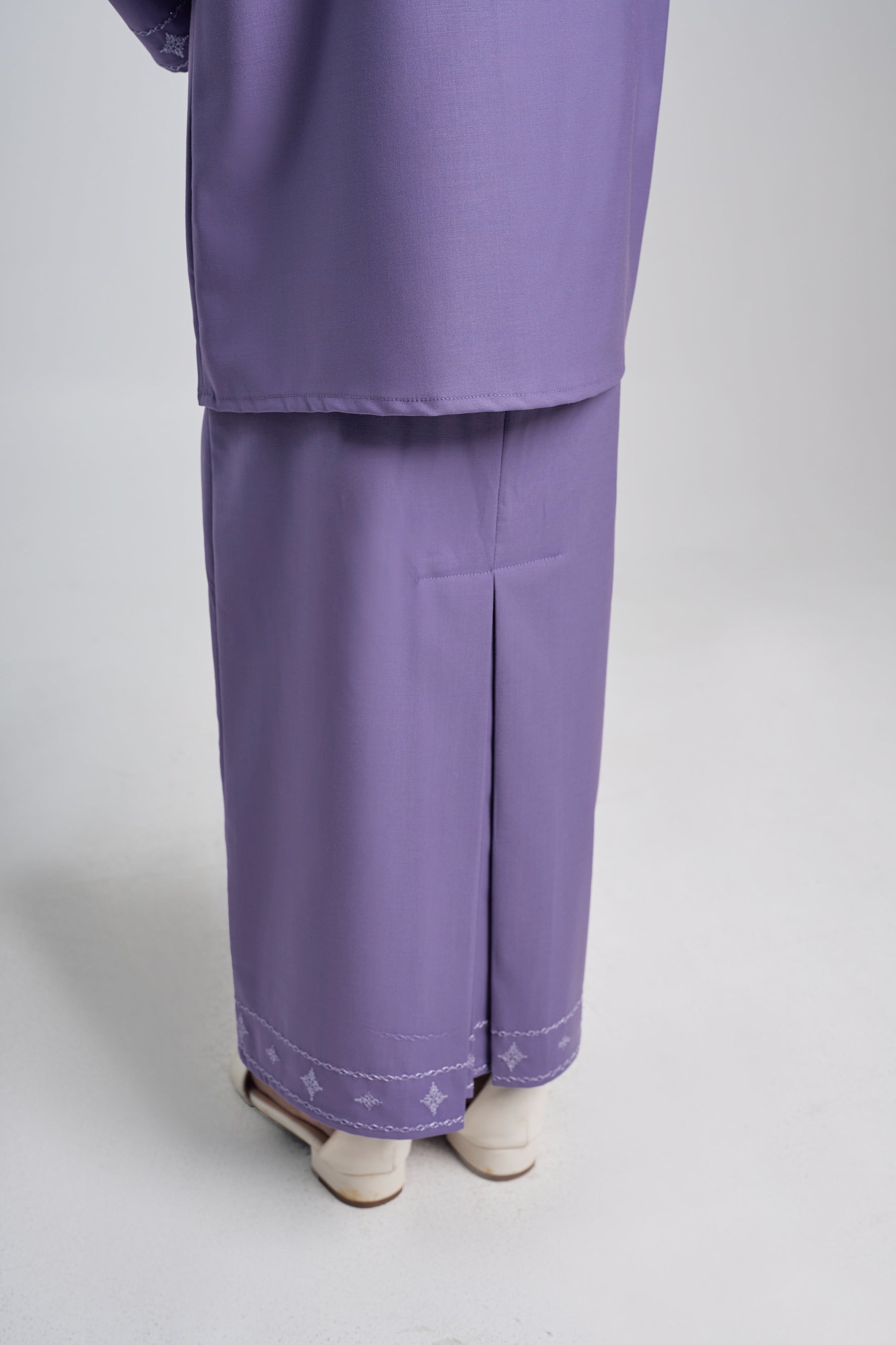 Patawali Girl Kebaya - Purple Yam