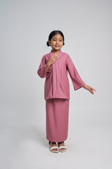 Patawali Girl Kebaya - Pink Belacan