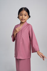 Patawali Girl Kebaya - Pink Belacan