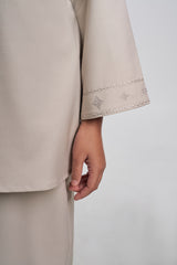 Patawali Girl Kebaya - Light Taupe
