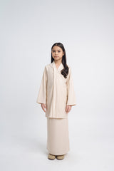 Patawali Girl Kebaya - Ecru Beige