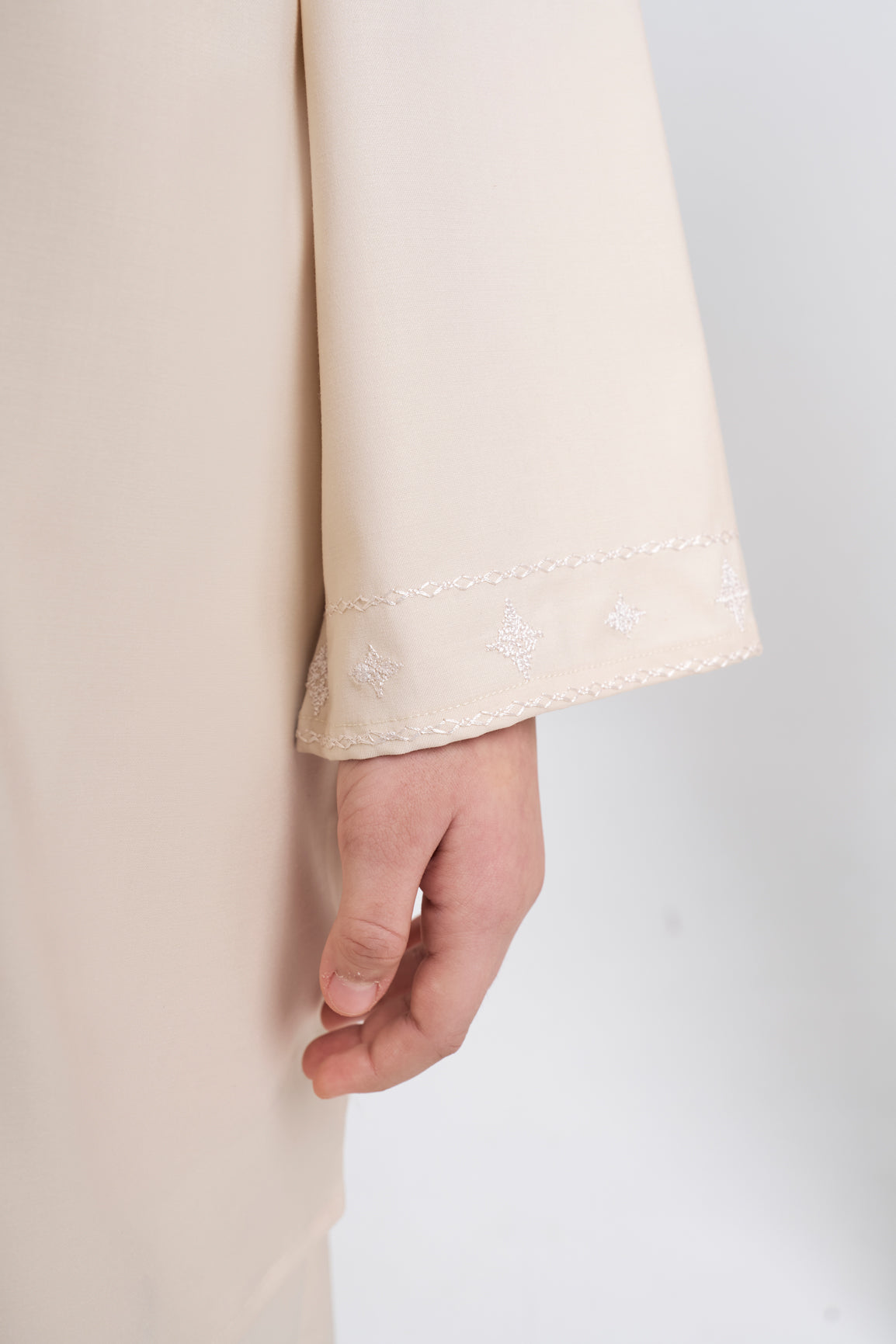 Patawali Girl Kebaya - Ecru Beige