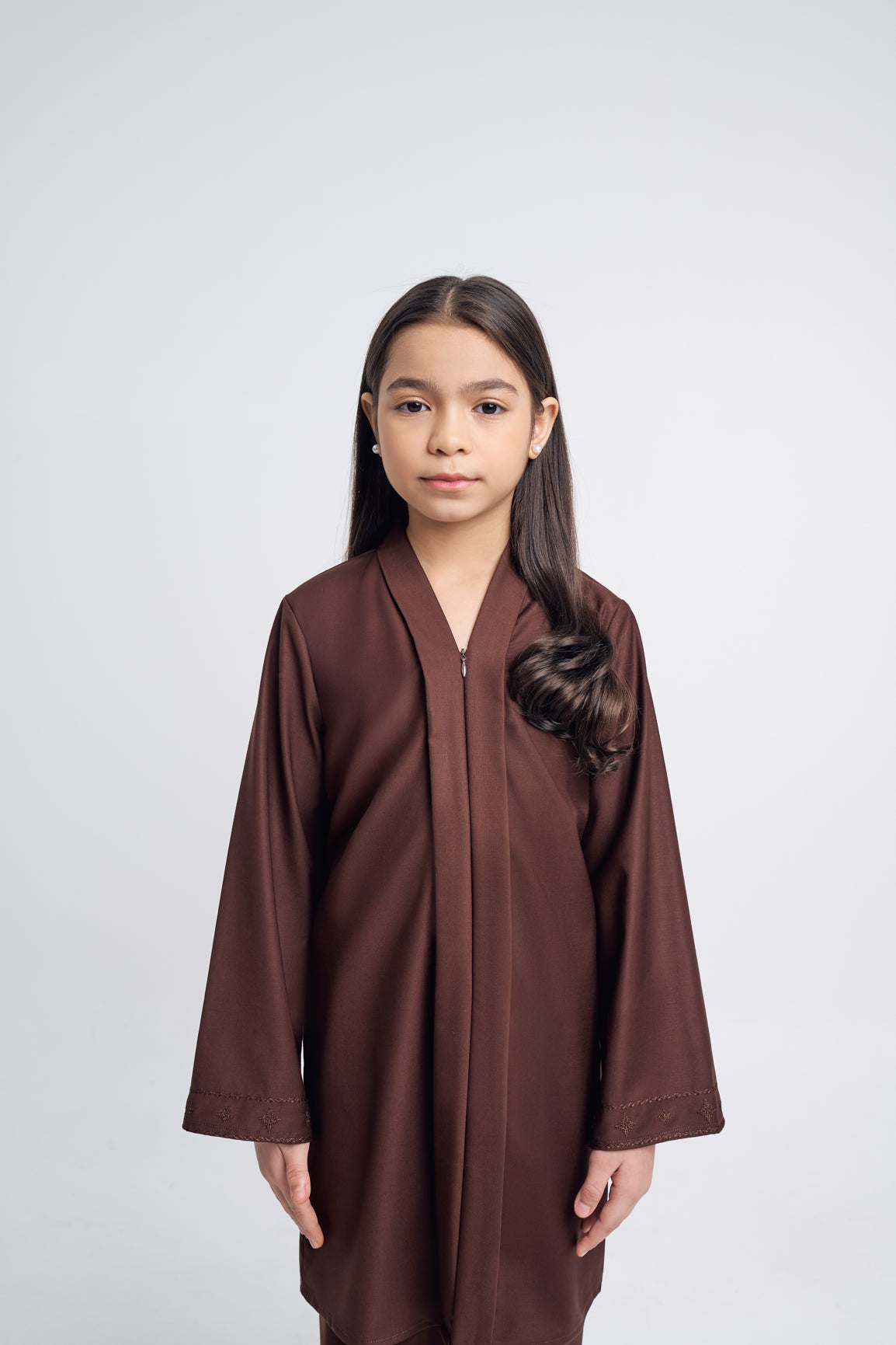 Patawali Girl Kebaya - Dark Brown