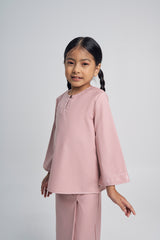 Patawali Girls Baju Kurung - Soft Pink