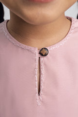 Patawali Girls Baju Kurung - Soft Pink