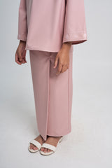 Patawali Girls Baju Kurung - Soft Pink