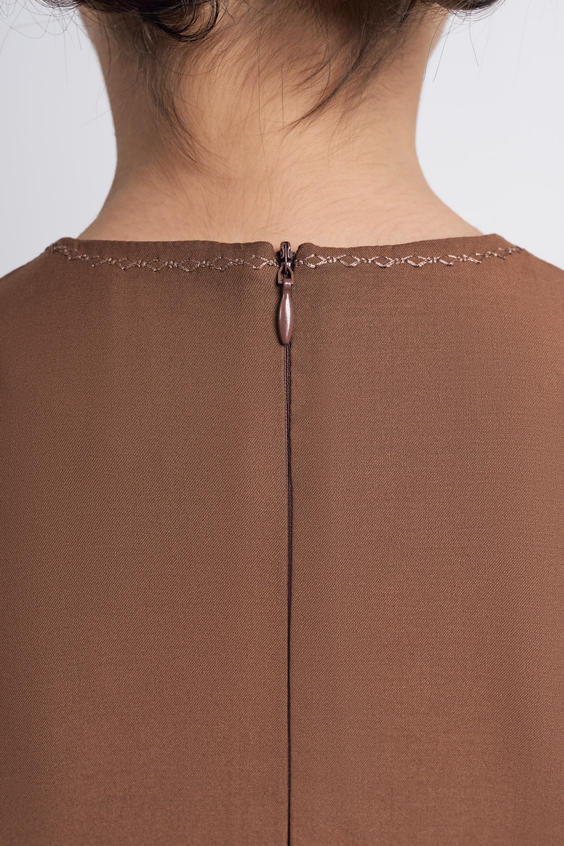 Patawali Girls Baju Kurung - Coffee Brown