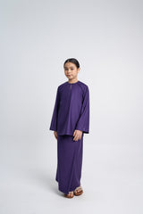 Patawali Girls Baju Kurung - Dark Indigo
