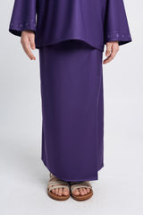 Patawali Girls Baju Kurung - Dark Indigo