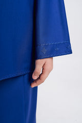 Patawali Girls Baju Kurung - Royal Blue