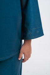 Patawali Girls Baju Kurung - Deep Teal