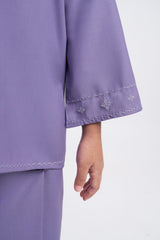 Patawali Girls Baju Kurung - Purple Yam