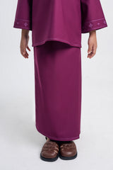 Patawali Girls Baju Kurung - Purple Manggis