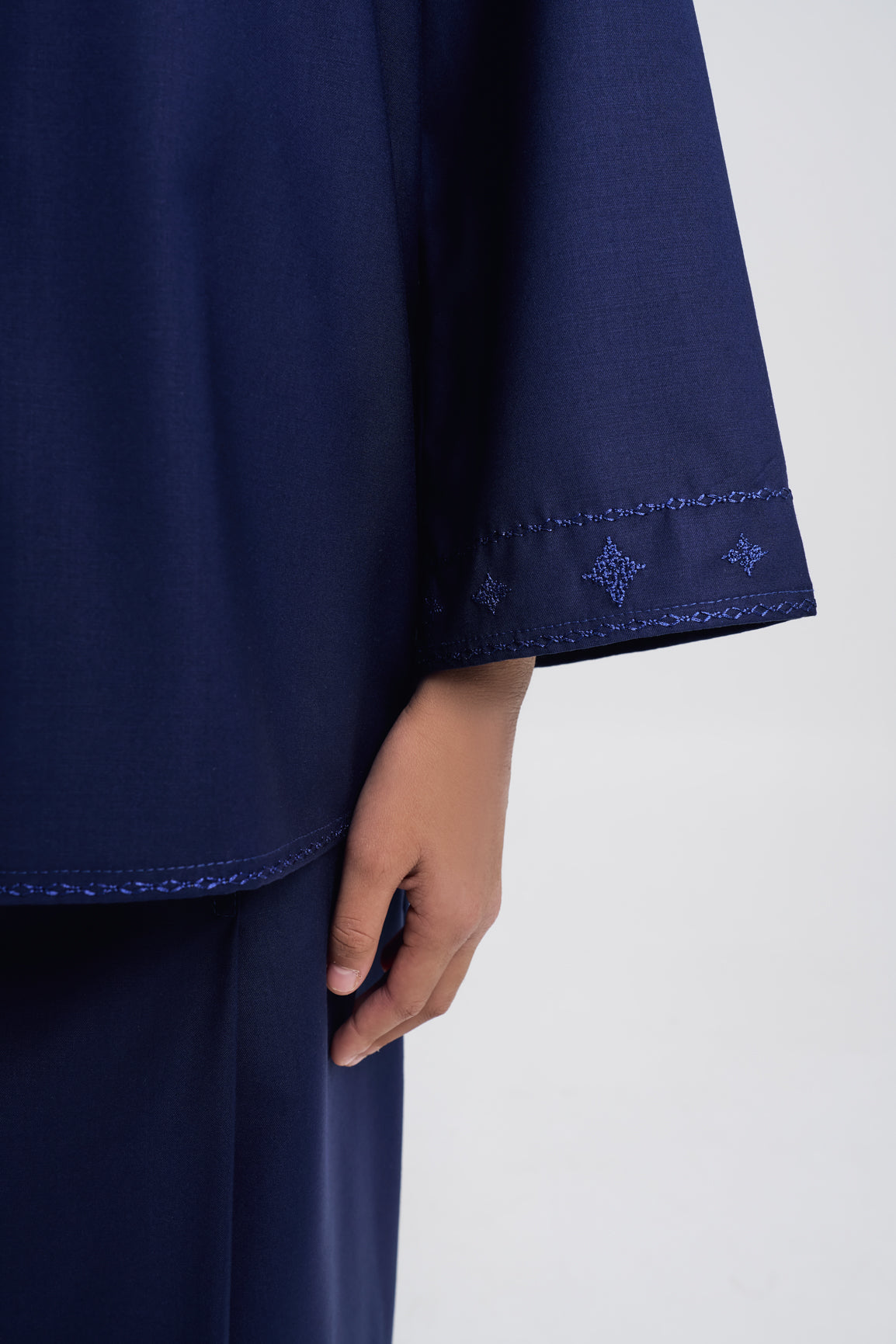 Patawali Girls Baju Kurung - Dark Navy