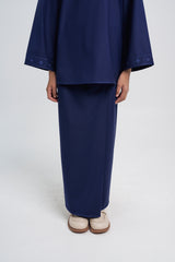 Patawali Girls Baju Kurung - Dark Navy