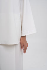 Patawali Girls Baju Kurung - Antique White