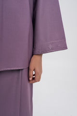 Patawali Girls Baju Kurung - Dusty Lilac