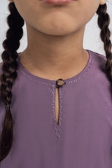 Patawali Girls Baju Kurung - Dusty Lilac