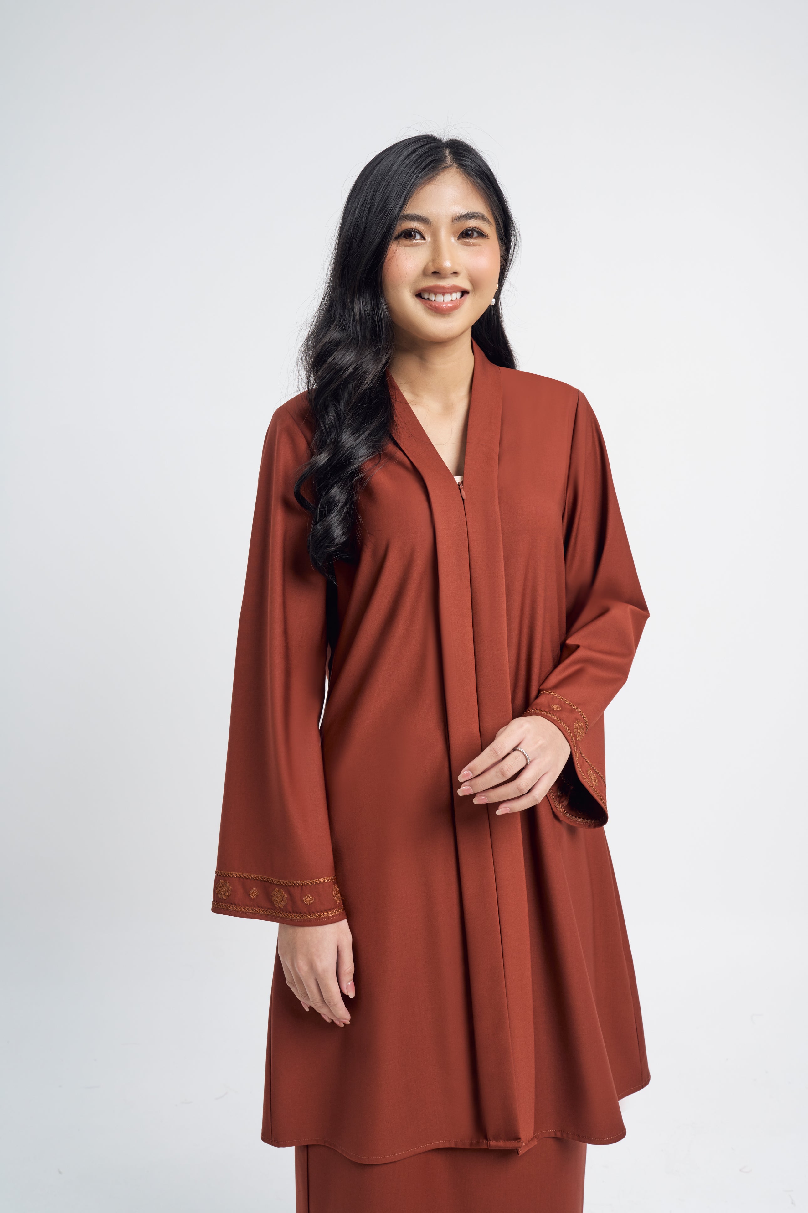 Patawali Baju Kebaya - Bean Brown