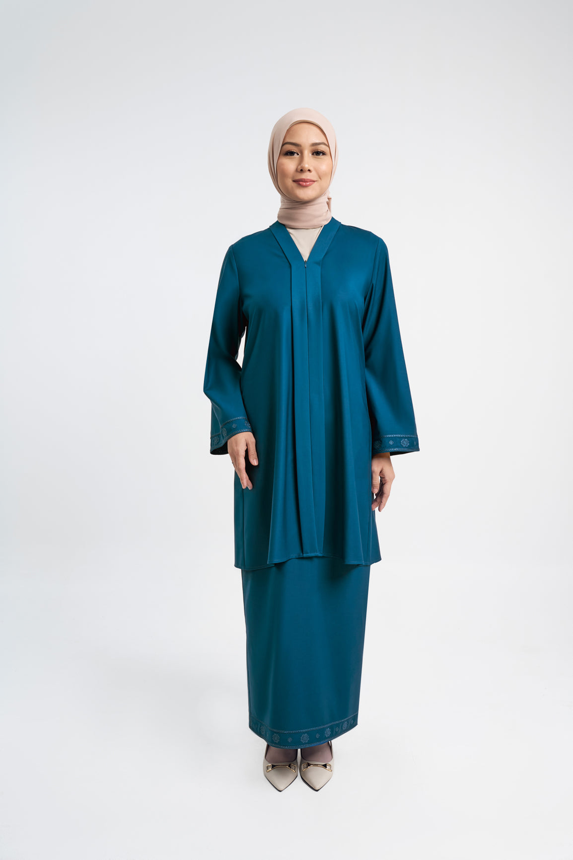 Patawali Baju Kebaya - Deep Teal