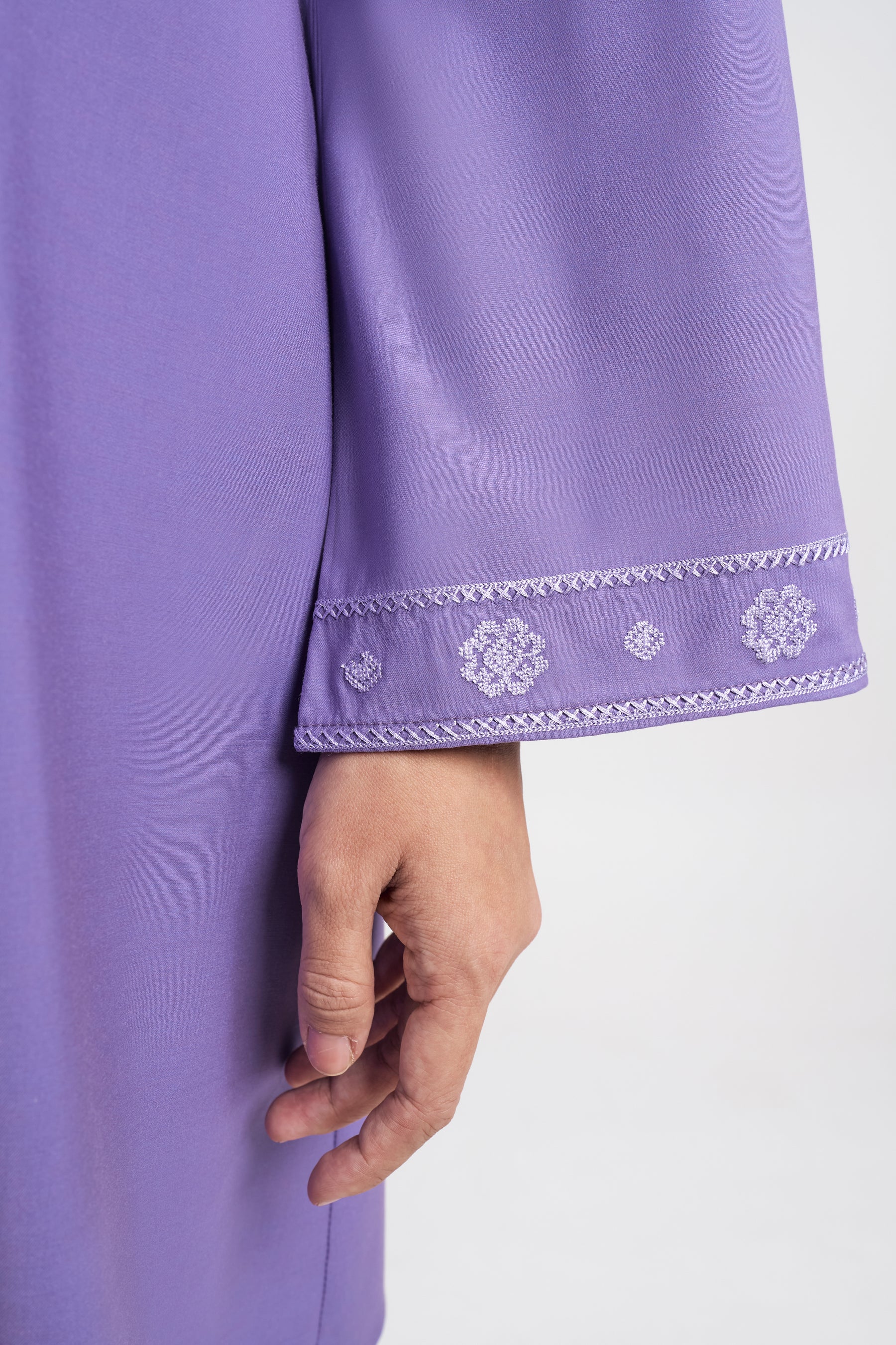 Patawali Baju Kebaya - Purple Yam
