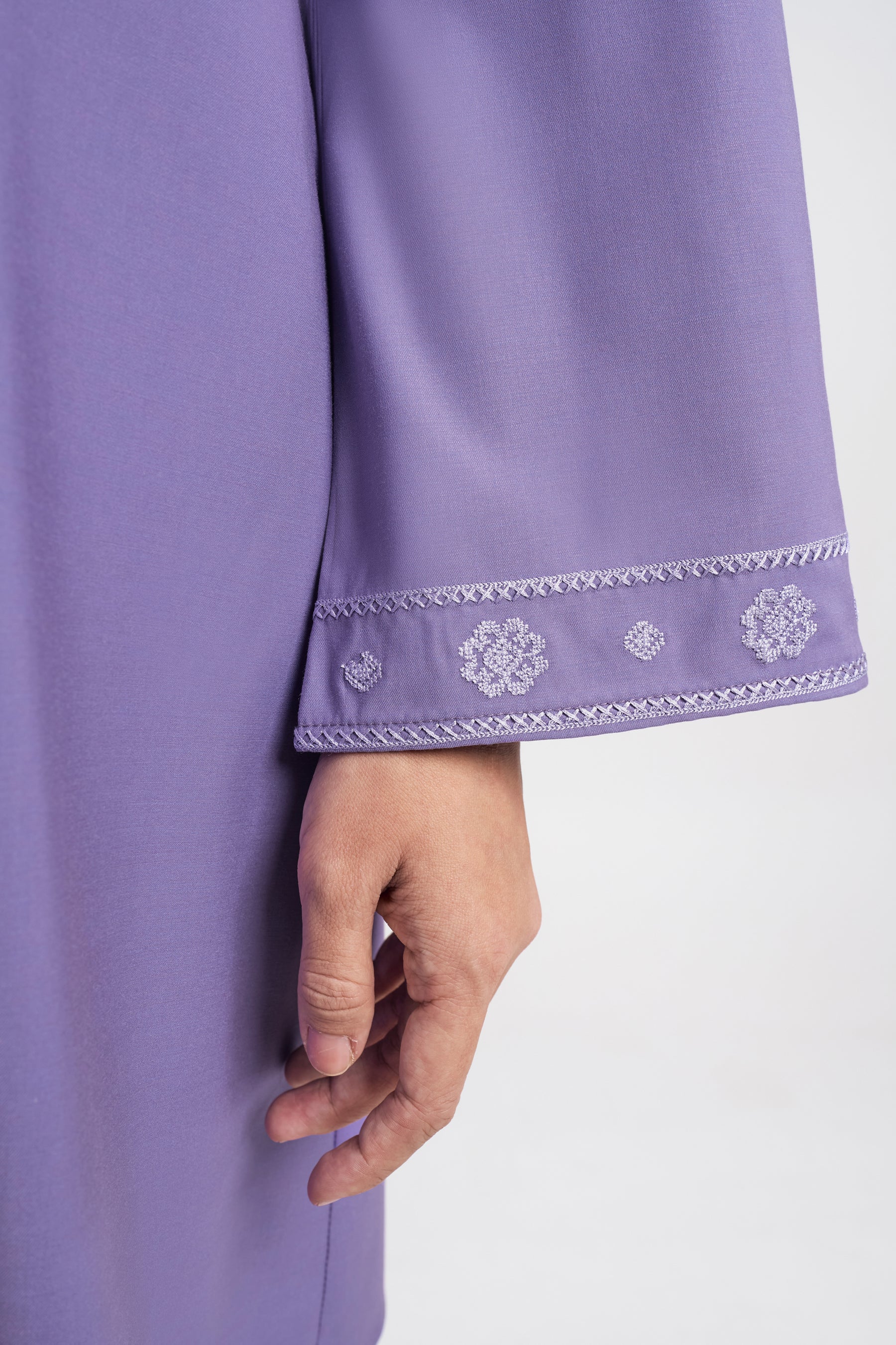 Patawali Baju Kebaya - Purple Yam