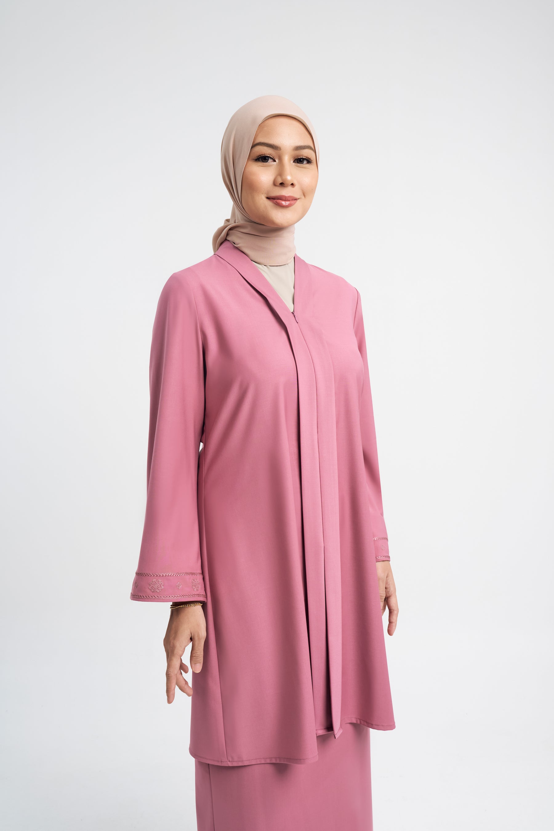 Patawali Baju Kebaya - Pink Belacan