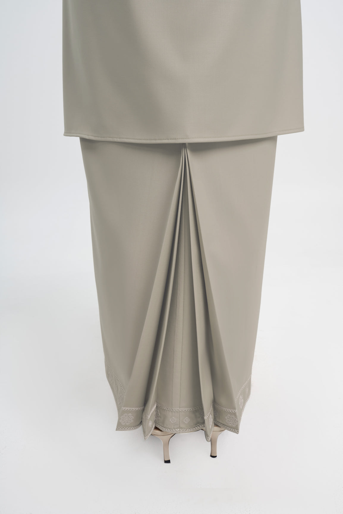 Patawali Baju Kebaya - Light Khaki