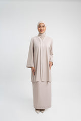 Patawali Baju Kebaya - Light Taupe