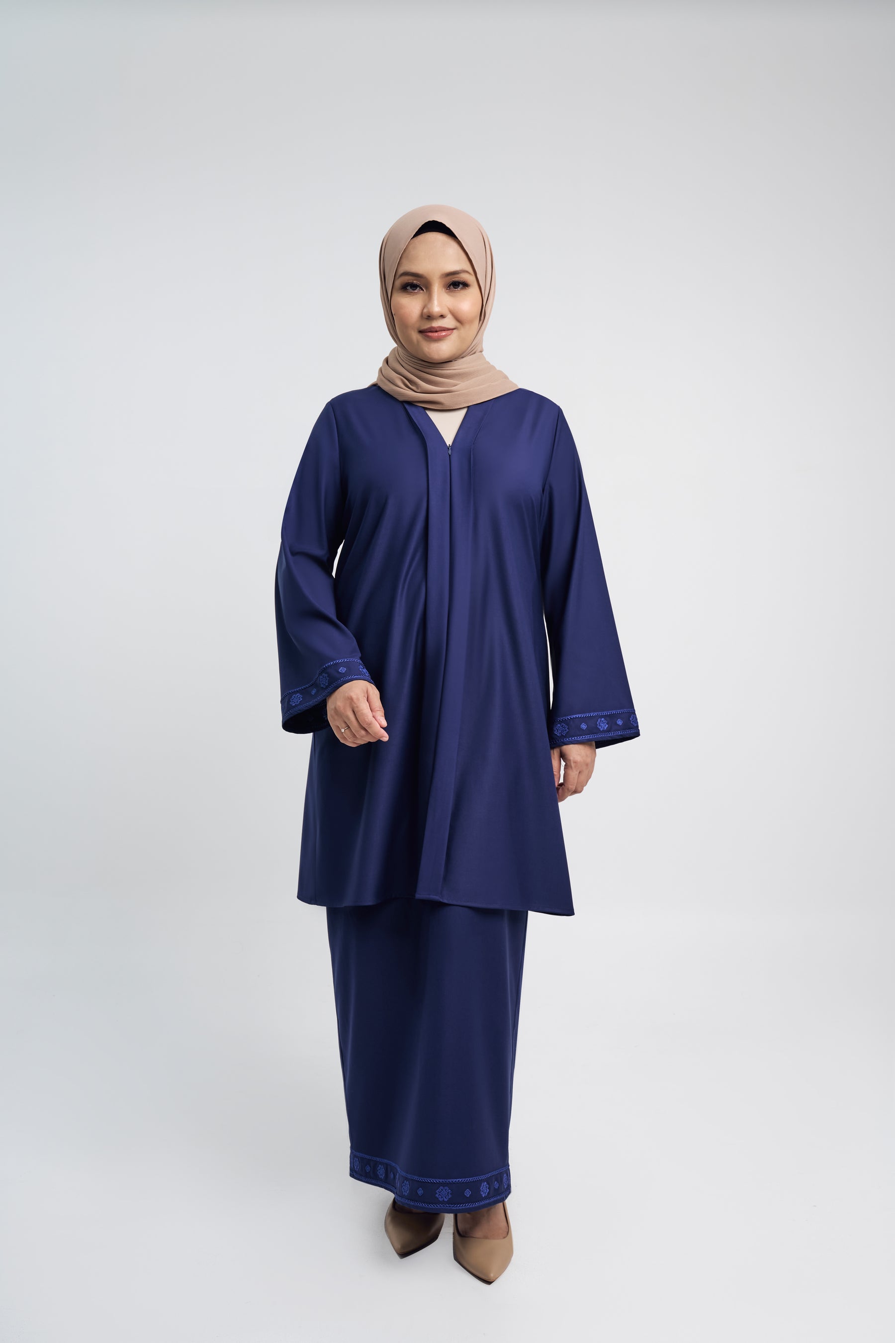 Patawali Baju Kebaya - Dark Navy
