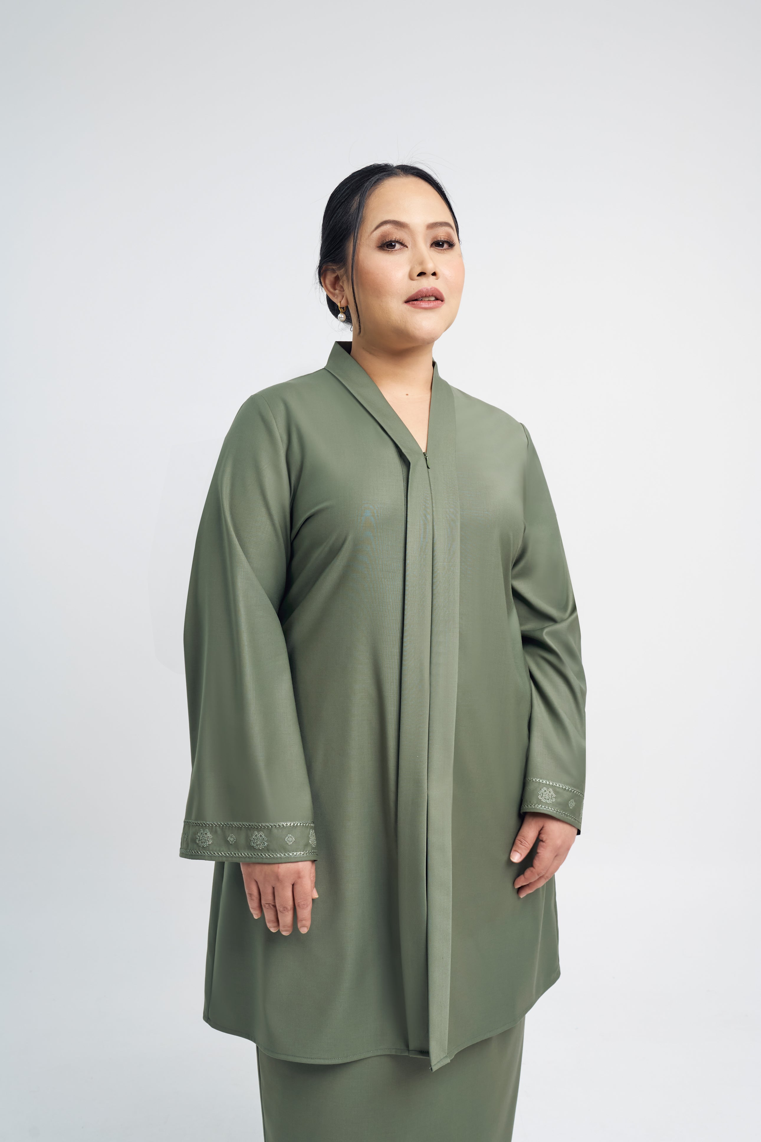 Patawali Baju Kebaya - Pickle Green