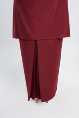 Patawali Baju Kebaya - Mahogany Red