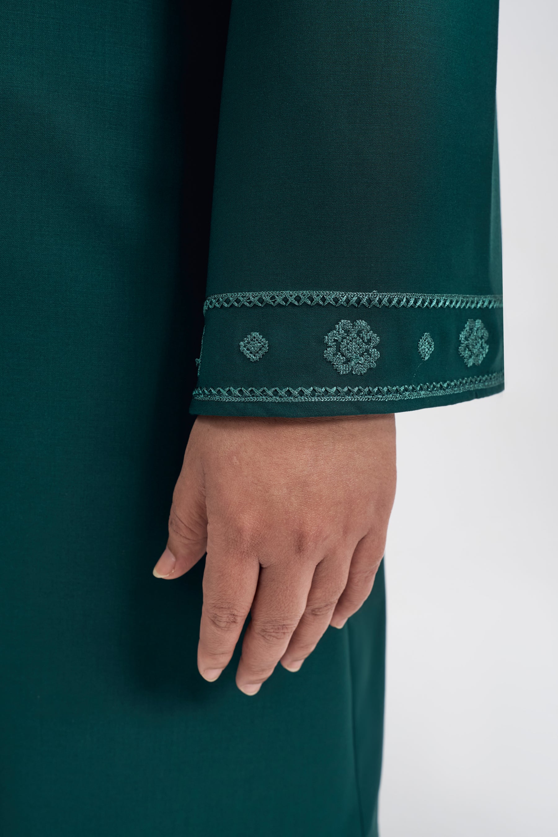 Patawali Baju Kebaya - Emerald Green
