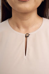 Patawali Baju Kurung - Beige