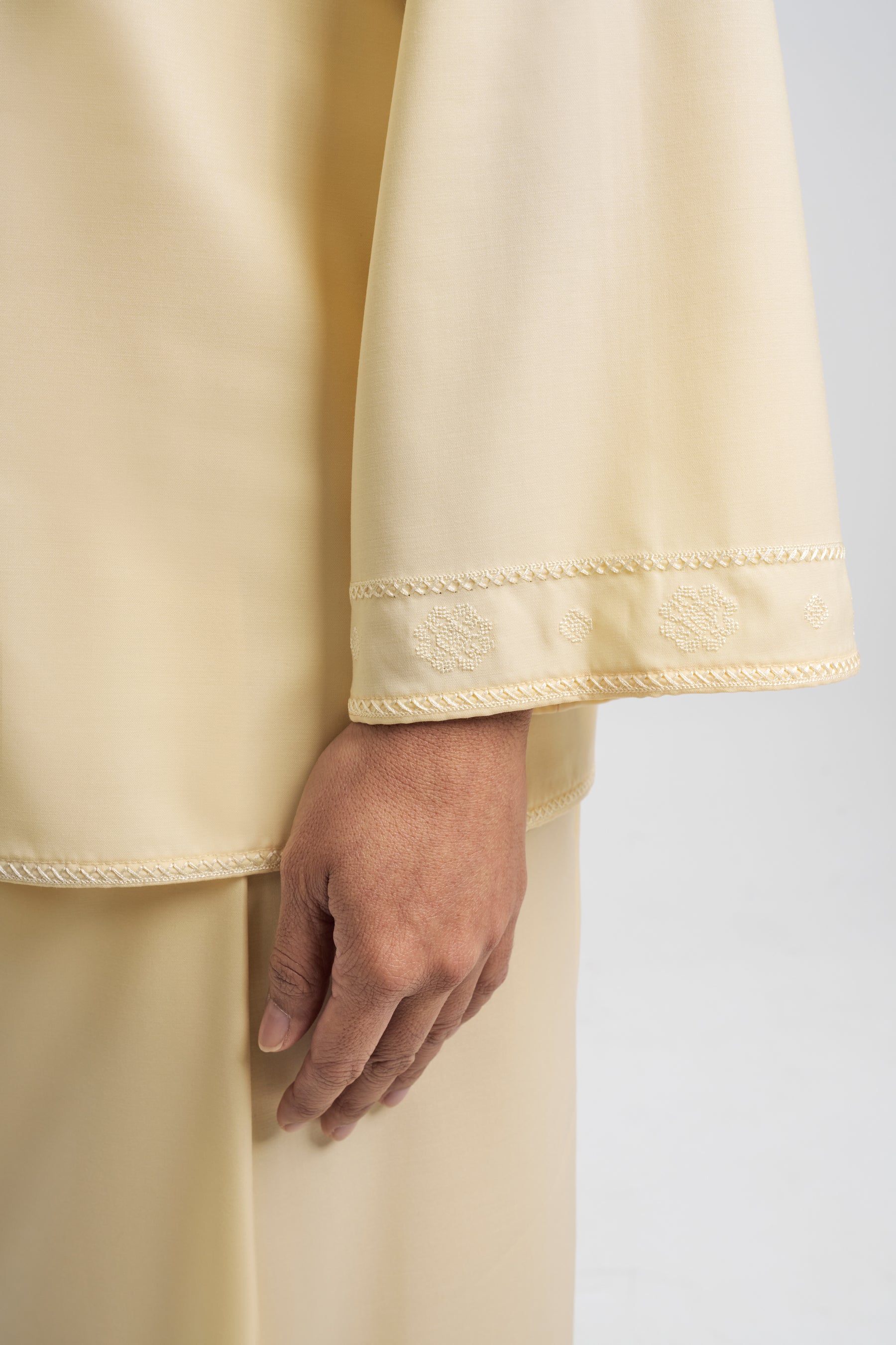 Patawali Baju Kurung - Kuning Langsat