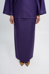 Patawali Baju Kurung - Dark Indigo