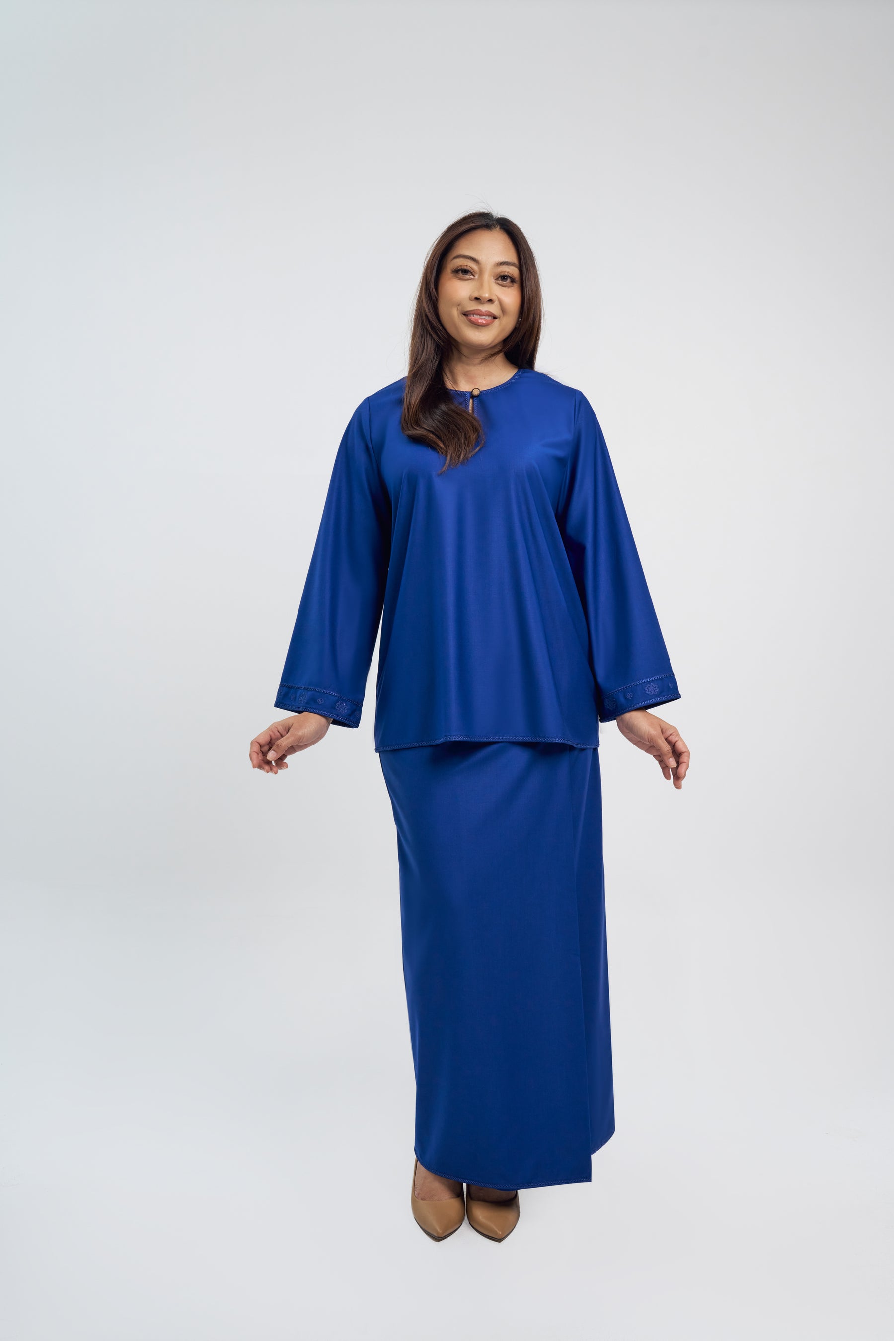 Patawali Baju Kurung - Royal Blue
