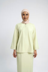 Patawali Baju Kurung - Honeydew
