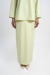 Patawali Baju Kurung - Honeydew