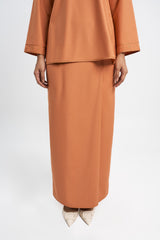 Patawali Baju Kurung - Apricot