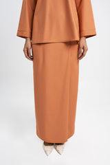 Patawali Baju Kurung - Apricot