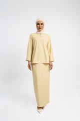 Patawali Baju Kurung - Buttermilk