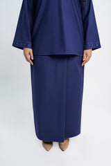 Patawali Baju Kurung - Dark Navy