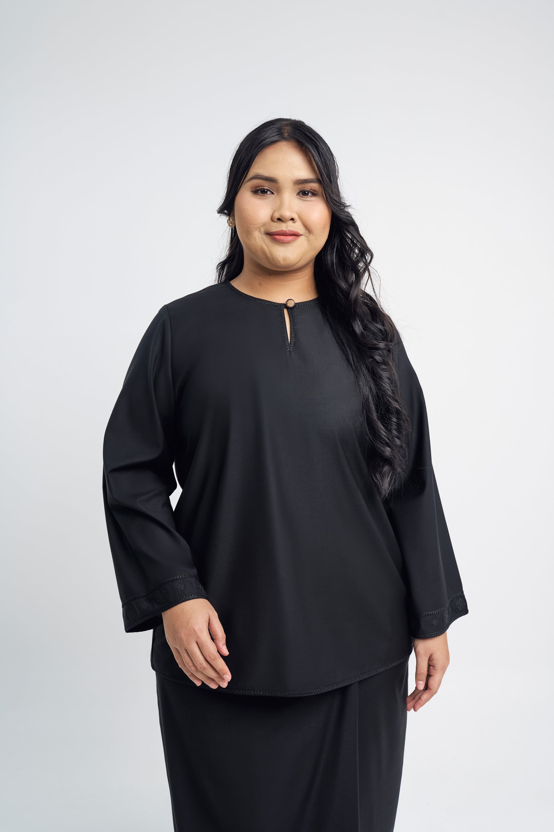 Patawali Baju Kurung - Opal Black