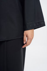 Patawali Baju Kurung - Opal Black