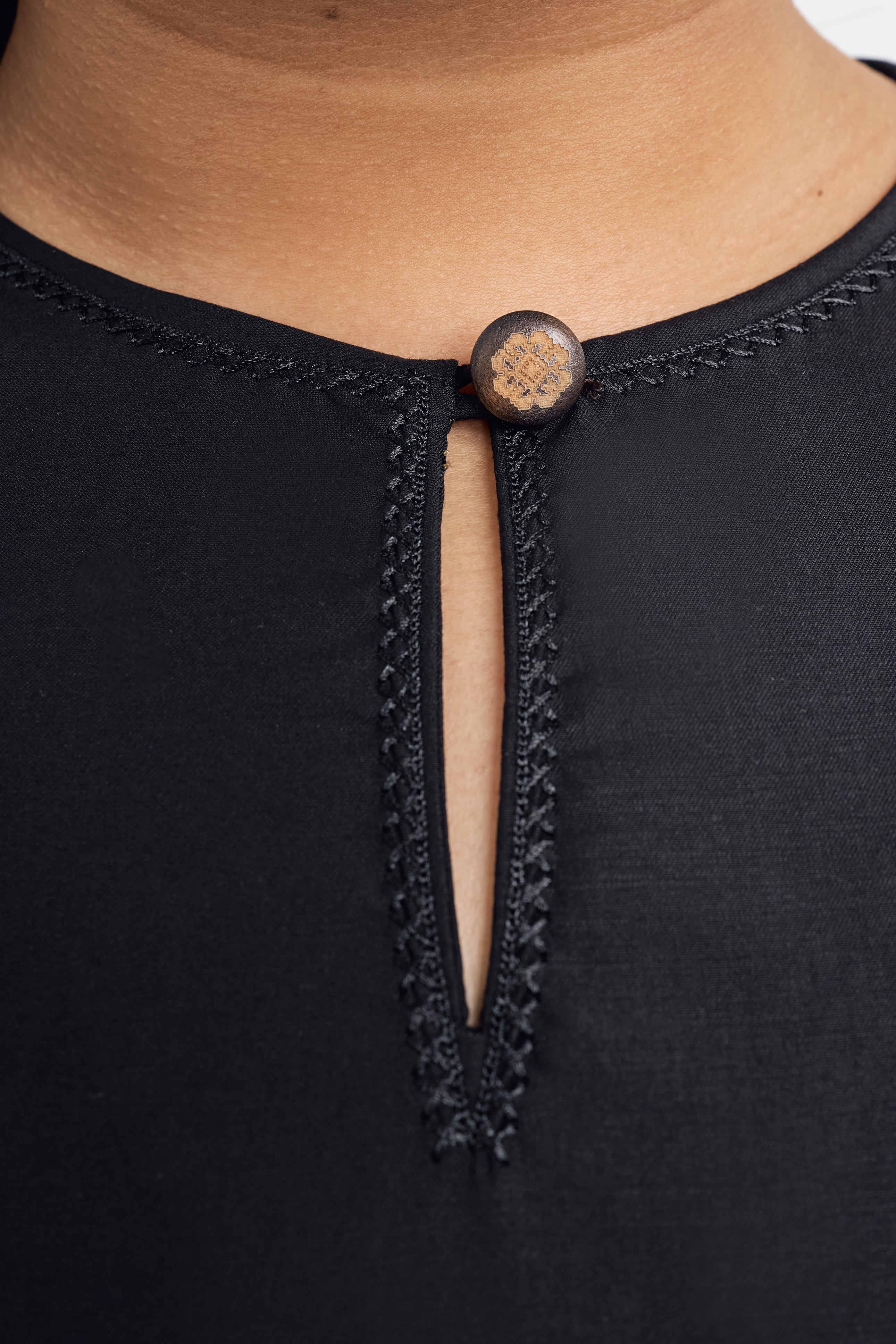 Patawali Baju Kurung - Opal Black