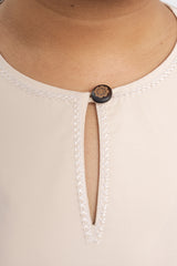 Patawali Baju Kurung - Ecru Beige