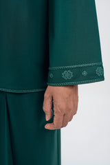 Patawali Baju Kurung - Emerald Green